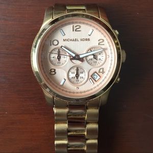 Michael Kors Women's Runway Rose Gold Watch